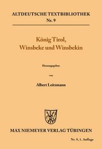 Produktbild: K&ouml;nig Tirol, Winsbeke und Winsbekin