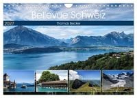 Produktbild: Bellevue Schweiz (Wandkalender 2027 DIN A4 quer), CALVENDO Monatskalender