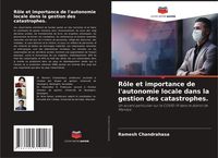 Produktbild: R&ocirc;le et importance de l'autonomie locale dans la gestion des catastrophes.