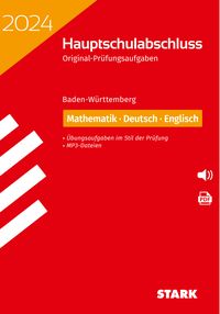Bild vom Artikel STARK Original-Prüfungen Hauptschulabschluss 2024 - Mathematik, Deutsch, Englisch 9. Klasse - BaWü vom Autor 