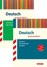Produktbild: STARK Deutsch - auf einen Blick! Deutsch Literatur - Epochen + Gattungen