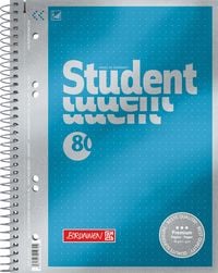 Produktbild: Brunnen Collegeblock Premium Student A5 blau