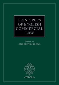 Produktbild: Principles of English Commercial Law