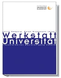 Produktbild: Werkstatt Universit&auml;t