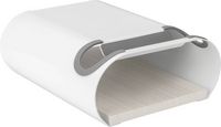 Produktbild: Elevar LBM-01 Fahrradwandhalter Anzahl Einstellpl&auml;tze=1 Stahl, PVC, Silikon, MDF Wei&szlig;, Grau