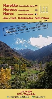 Produktbild: L11: Asni - Imlil - Ouka&iuml;meden - Setti-Fatma 1:120.000