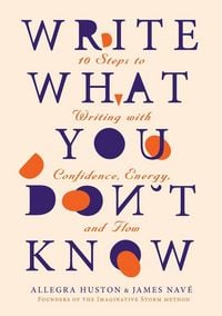 Produktbild: WRITE WHAT YOU DON'T KNOW
