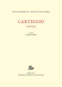 Produktbild: Carteggio 1952-1954