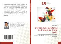 Produktbild: Cr&eacute;ation d'une plateforme &eacute;lectronique de Crowd Equity