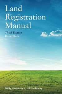 Produktbild: Rees, D: Land Registration Manual