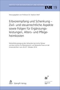 Produktbild: Erbvorempfang und Schenkung - Zivil- und steuerrechtliche Aspekte sowie Folgen f&uuml;r Erg&auml;nzungsleistungen, Alters- und Pflegeheimkosten
