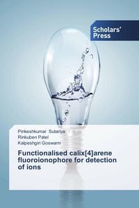 Produktbild: Functionalised calix[4]arene fluoroionophore for detection of ions
