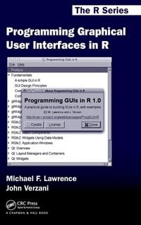 Produktbild: Programming Graphical User Interfaces in R
