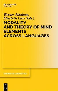 Produktbild: Modality and Theory of Mind Elements across Languages