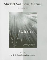 Produktbild: Student Solutions Manual for Calculus