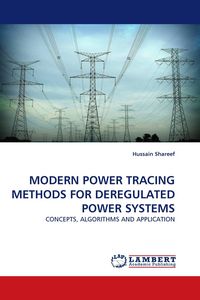 Produktbild: MODERN POWER TRACING METHODS FOR DEREGULATED POWER SYSTEMS