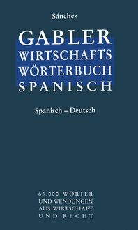 Produktbild: Wirtschaftsw&ouml;rterbuch / Diccionario econ&oacute;mico