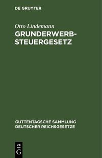 Produktbild: Grunderwerbsteuergesetz