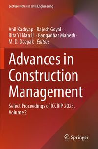 Produktbild: Advances in Construction Management
