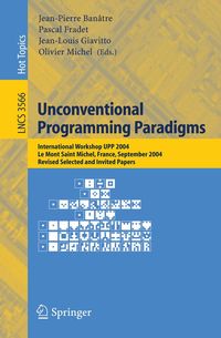 Produktbild: Unconventional Programming Paradigms