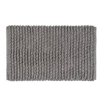 Produktbild: Badteppich Mod. Solivo Grau, 50 x 80 cm, rutschfest und waschbar bis 30 &deg;C