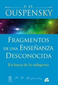 Produktbild: Fragmentos de una ense&ntilde;anza desconocida : en busca de lo milagroso