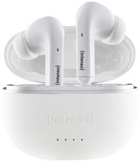 Produktbild: Intenso T302A In Ear Headset Bluetooth&reg; Stereo Wei&szlig; Noise Cancelling Batterieladeanzeige, Headset, Ladecase, Touch-Steuerung