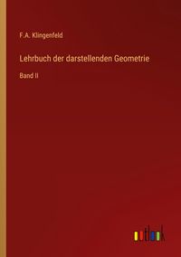 Produktbild: Lehrbuch der darstellenden Geometrie