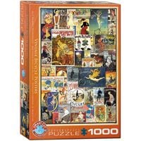 Produktbild: Puzzle 1000 Teile - Vintage Bicycle Posters