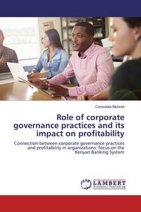 Produktbild: Role of corporate governance practices and its impact on profitability