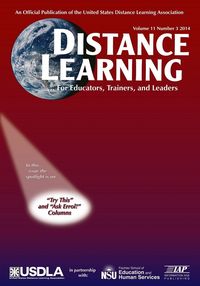 Produktbild: Distance Learning Magazine Vol 11 Issue 3