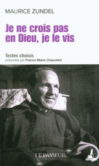 Produktbild: Je ne crois pas en dieu je le vis