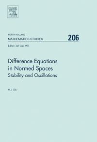 Produktbild: Difference Equations in Normed Spaces