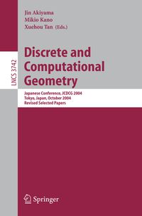 Produktbild: Discrete and Computational Geometry