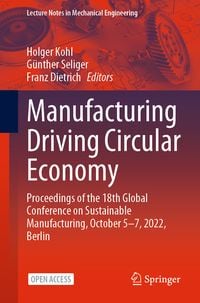 Produktbild: Manufacturing Driving Circular Economy