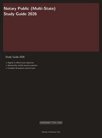 Produktbild: New York Notary Public Exam Prep 2026