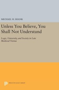 Produktbild: Unless You Believe, You Shall Not Understand