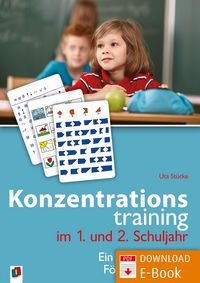 Produktbild: Konzentrationstraining im 1. und 2. Schuljahr