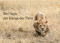 Produktbild: Die Magie der K&ouml;nige der Tiere (Tischkalender 2022 DIN A5 quer)