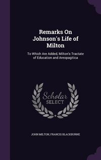 Produktbild: Remarks On Johnson's Life of Milton