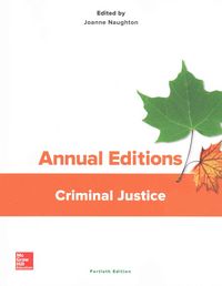 Produktbild: Annual Editions Criminal Justi