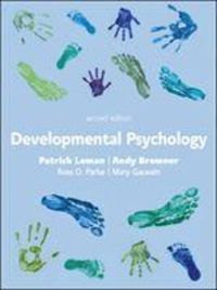 Produktbild: Bremner, A: Developmental Psychology, 2e