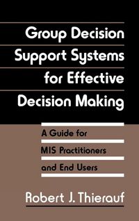 Produktbild: Group Decision Support Systems for Effective Decision Making