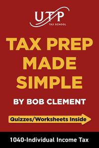 Produktbild: Tax Prep Made Simple by Bob Clement