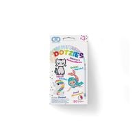Produktbild: Dotzies by Diamond Dotz Sticker Katze Meerjungfrau Pony
