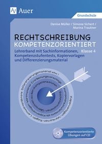 Produktbild: Rechtschreibung kompetenzorientiert - Klasse 4 LB