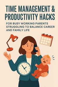 Produktbild: Time Management and Productivity Hacks: Busy working parents struggling to balance career and family life