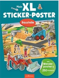 Produktbild: Mein XL Sticker-Poster Baustelle