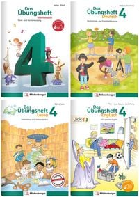 Produktbild: Sicher ins 5. Schuljahr &ndash; Paket: Rechnen &ndash; Schreiben &ndash; Lesen &ndash; Grammatik &ndash; Englisch &middot; Klasse 4