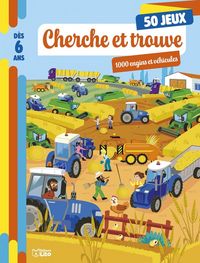 Produktbild: Cherche et trouve : 1.000 engins et v&eacute;hicules : 50 jeux, d&egrave;s 6 ans